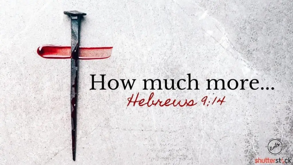 A cross with the words " how much more ?" written on it.