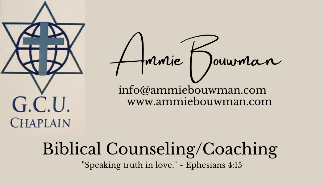 For His Glory Ministry is now offering Biblical Counseling/Coaching. For more information, see our Ministry page.